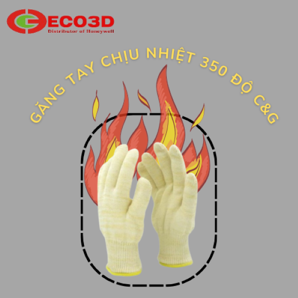 Găng tay chịu nhiệt 350 độ C&G